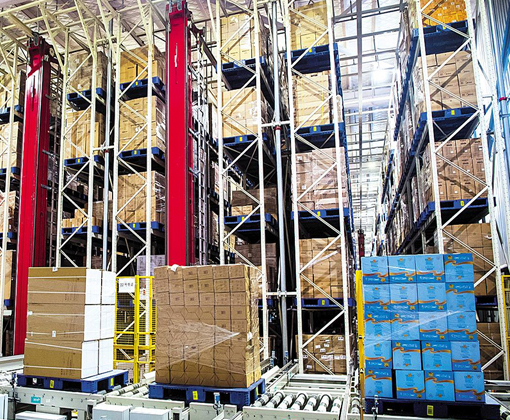 automated storage racking system
